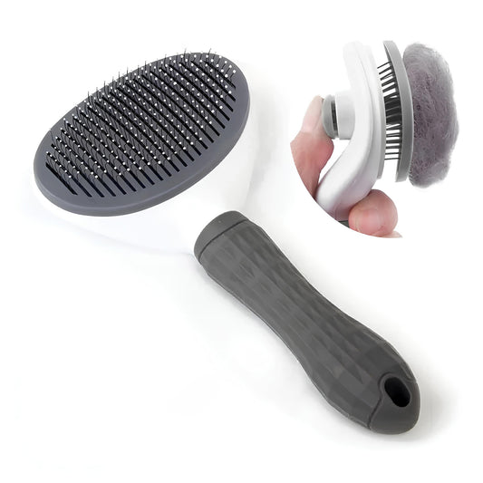 Brosse Auto-Nettoyante Rétractante